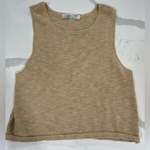 Free People Beach Knit Tank Top
